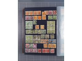 1941/45, collection in thick album, with focus on China, including northern China specified by various provincial imprints, s