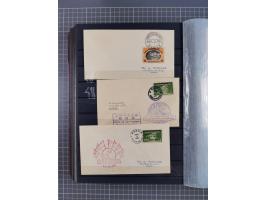 1941/45, collection in thick album, with focus on China, including northern China specified by various provincial imprints, s