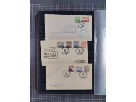 1941/45, collection in thick album, with focus on China, including northern China specified by various provincial imprints, s