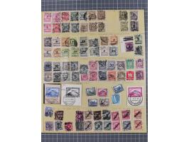 1872/1932, interessante, gestempelte Spezial-Sammlung inkl. Dienstmarken ab Mi.-Nr. 1 mit Schwerpunkt bis 1923 mit Zähnungsbe