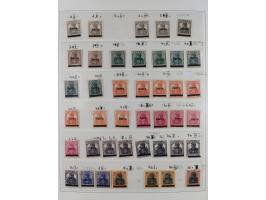 1920/34, in den Hauptnummern augenscheinlich überkomplette, ungebrauchte und postfrische Sammlung inkl. Dienstmarken mit klei