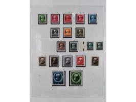 1920/34, in den Hauptnummern augenscheinlich überkomplette, ungebrauchte und postfrische Sammlung inkl. Dienstmarken mit klei