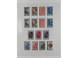 1920/34, in den Hauptnummern augenscheinlich überkomplette, ungebrauchte und postfrische Sammlung inkl. Dienstmarken mit klei