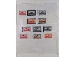 1920/34, in den Hauptnummern augenscheinlich überkomplette, ungebrauchte und postfrische Sammlung inkl. Dienstmarken mit klei