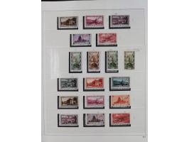 1920/34, in den Hauptnummern augenscheinlich überkomplette, ungebrauchte und postfrische Sammlung inkl. Dienstmarken mit klei