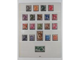 1947/59, in den Hauptnummern überkomplette postfrische Sammlung inkl. Dienstmarken und Urdrucksatz (die besseren Werte alle d