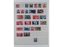 1947/59, in den Hauptnummern überkomplette postfrische Sammlung inkl. Dienstmarken und Urdrucksatz (die besseren Werte alle d