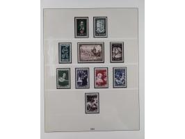 1947/59, in den Hauptnummern überkomplette postfrische Sammlung inkl. Dienstmarken und Urdrucksatz (die besseren Werte alle d