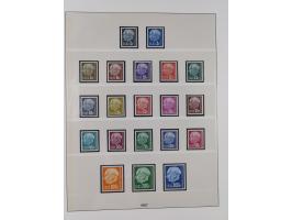 1947/59, in den Hauptnummern überkomplette postfrische Sammlung inkl. Dienstmarken und Urdrucksatz (die besseren Werte alle d