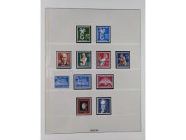 1947/59, in den Hauptnummern überkomplette postfrische Sammlung inkl. Dienstmarken und Urdrucksatz (die besseren Werte alle d