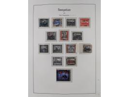 1920/59, ungebraucht/postfrische und zusätzlich gestempelte Sammlung inkl. Dienstmarken mit einigen besseren und kpl. Ausgabe