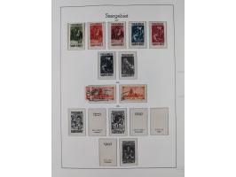 1920/59, ungebraucht/postfrische und zusätzlich gestempelte Sammlung inkl. Dienstmarken mit einigen besseren und kpl. Ausgabe