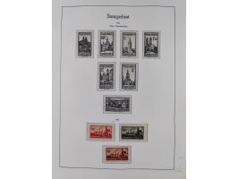 1920/59, ungebraucht/postfrische und zusätzlich gestempelte Sammlung inkl. Dienstmarken mit einigen besseren und kpl. Ausgabe