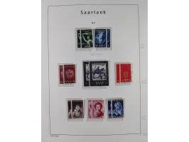 1920/59, ungebraucht/postfrische und zusätzlich gestempelte Sammlung inkl. Dienstmarken mit einigen besseren und kpl. Ausgabe