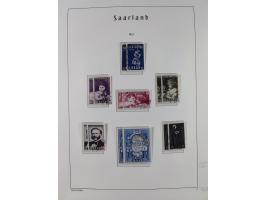 1920/59, ungebraucht/postfrische und zusätzlich gestempelte Sammlung inkl. Dienstmarken mit einigen besseren und kpl. Ausgabe