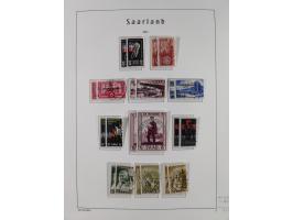 1920/59, ungebraucht/postfrische und zusätzlich gestempelte Sammlung inkl. Dienstmarken mit einigen besseren und kpl. Ausgabe