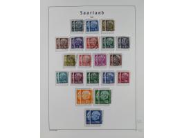 1920/59, ungebraucht/postfrische und zusätzlich gestempelte Sammlung inkl. Dienstmarken mit einigen besseren und kpl. Ausgabe