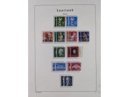 1920/59, ungebraucht/postfrische und zusätzlich gestempelte Sammlung inkl. Dienstmarken mit einigen besseren und kpl. Ausgabe