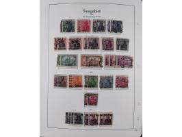 1920/59 gestempelte Sammlung mit besseren und kpl. Ausgaben, dabei u.a. Mi.-Nr. 16 (sign. Dr. Dub) und Mi.-Nr. 18-31 gestempe