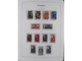 1920/59 gestempelte Sammlung mit besseren und kpl. Ausgaben, dabei u.a. Mi.-Nr. 16 (sign. Dr. Dub) und Mi.-Nr. 18-31 gestempe