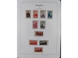 1920/59 gestempelte Sammlung mit besseren und kpl. Ausgaben, dabei u.a. Mi.-Nr. 16 (sign. Dr. Dub) und Mi.-Nr. 18-31 gestempe