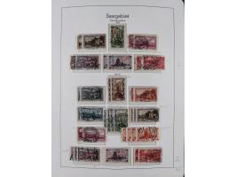 1920/59 gestempelte Sammlung mit besseren und kpl. Ausgaben, dabei u.a. Mi.-Nr. 16 (sign. Dr. Dub) und Mi.-Nr. 18-31 gestempe