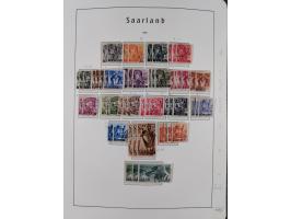 1920/59 gestempelte Sammlung mit besseren und kpl. Ausgaben, dabei u.a. Mi.-Nr. 16 (sign. Dr. Dub) und Mi.-Nr. 18-31 gestempe