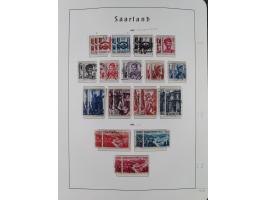 1920/59 gestempelte Sammlung mit besseren und kpl. Ausgaben, dabei u.a. Mi.-Nr. 16 (sign. Dr. Dub) und Mi.-Nr. 18-31 gestempe