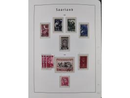 1920/59 gestempelte Sammlung mit besseren und kpl. Ausgaben, dabei u.a. Mi.-Nr. 16 (sign. Dr. Dub) und Mi.-Nr. 18-31 gestempe