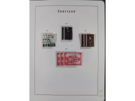 1920/59 gestempelte Sammlung mit besseren und kpl. Ausgaben, dabei u.a. Mi.-Nr. 16 (sign. Dr. Dub) und Mi.-Nr. 18-31 gestempe