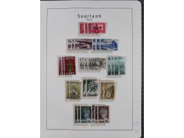 1920/59 gestempelte Sammlung mit besseren und kpl. Ausgaben, dabei u.a. Mi.-Nr. 16 (sign. Dr. Dub) und Mi.-Nr. 18-31 gestempe