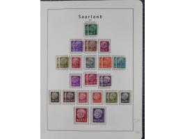 1920/59 gestempelte Sammlung mit besseren und kpl. Ausgaben, dabei u.a. Mi.-Nr. 16 (sign. Dr. Dub) und Mi.-Nr. 18-31 gestempe