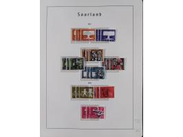 1920/59 gestempelte Sammlung mit besseren und kpl. Ausgaben, dabei u.a. Mi.-Nr. 16 (sign. Dr. Dub) und Mi.-Nr. 18-31 gestempe