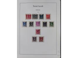 1920/59 gestempelte Sammlung mit besseren und kpl. Ausgaben, dabei u.a. Mi.-Nr. 16 (sign. Dr. Dub) und Mi.-Nr. 18-31 gestempe