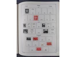 1918/89 (ca.), mint never hinged/unused and mostly used collection with duplicates, including Polish areas, Schlesien, etc., 