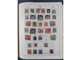 1918/89 (ca.), mint never hinged/unused and mostly used collection with duplicates, including Polish areas, Schlesien, etc., 