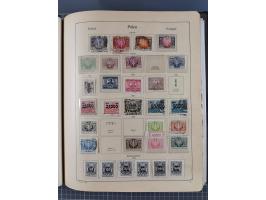 1918/89 (ca.), mint never hinged/unused and mostly used collection with duplicates, including Polish areas, Schlesien, etc., 