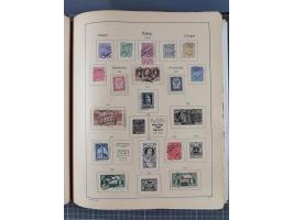 1918/89 (ca.), mint never hinged/unused and mostly used collection with duplicates, including Polish areas, Schlesien, etc., 