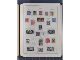 1918/89 (ca.), mint never hinged/unused and mostly used collection with duplicates, including Polish areas, Schlesien, etc., 