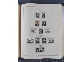 1918/89 (ca.), mint never hinged/unused and mostly used collection with duplicates, including Polish areas, Schlesien, etc., 