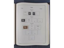 1918/89 (ca.), mint never hinged/unused and mostly used collection with duplicates, including Polish areas, Schlesien, etc., 