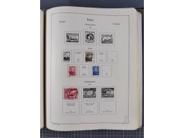 1918/89 (ca.), mint never hinged/unused and mostly used collection with duplicates, including Polish areas, Schlesien, etc., 