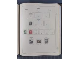 1918/89 (ca.), mint never hinged/unused and mostly used collection with duplicates, including Polish areas, Schlesien, etc., 