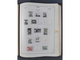 1918/89 (ca.), mint never hinged/unused and mostly used collection with duplicates, including Polish areas, Schlesien, etc., 