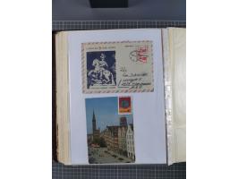 1918/89 (ca.), mint never hinged/unused and mostly used collection with duplicates, including Polish areas, Schlesien, etc., 