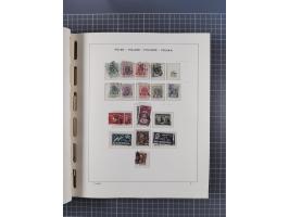 1918/89 (ca.), mint never hinged/unused and mostly used collection with duplicates, including Polish areas, Schlesien, etc., 