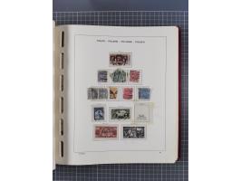 1918/89 (ca.), mint never hinged/unused and mostly used collection with duplicates, including Polish areas, Schlesien, etc., 