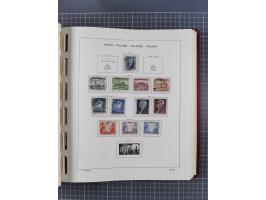 1918/89 (ca.), mint never hinged/unused and mostly used collection with duplicates, including Polish areas, Schlesien, etc., 