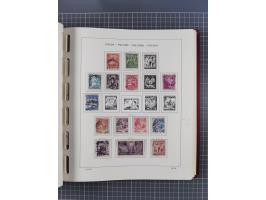 1918/89 (ca.), mint never hinged/unused and mostly used collection with duplicates, including Polish areas, Schlesien, etc., 