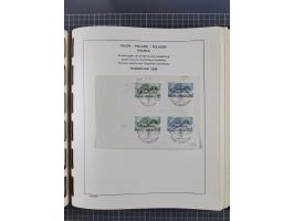 1918/89 (ca.), mint never hinged/unused and mostly used collection with duplicates, including Polish areas, Schlesien, etc., 